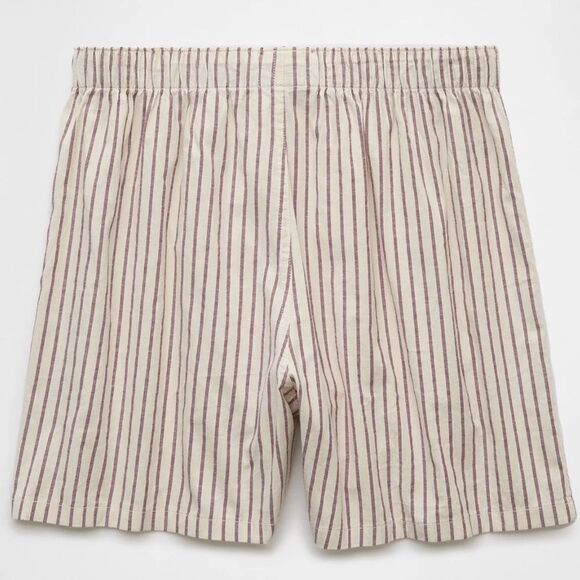 AE Men’s Cream Stripe Stretch Boxer Short - Picture 4 of 10